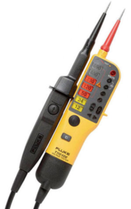 Fluke T110/VDE - tester napryazheniya/tselostnosti s pereklyuchaemoi nagruzkoi (versiya VDE)