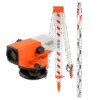 Opticheskii nivelir RGK N-32, reika RGK TS-7 i shtativ RGK S6-N