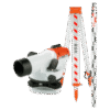 Komplekt - opticheskii nivelir RGK C-24, reika RGK TS-7 i shtativ RGK S6-N