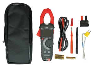 DT-396 Tokoizmeritelnie kleshchi s pirometrom