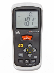 DT-620 Izmeritel skorosti i potoka vozdukha